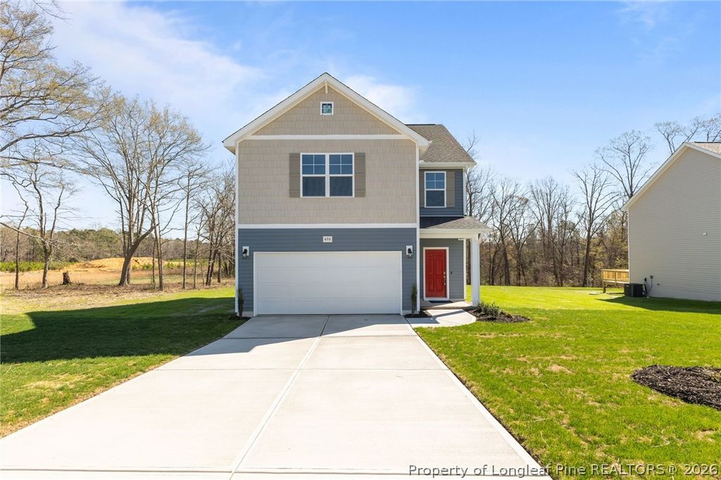 496 Black Duck (Lot 74) Lane, Lillington, NC 27546 — exterior