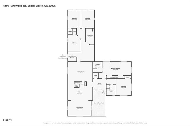4499 Parkwood Road, Social Circle, GA 30025