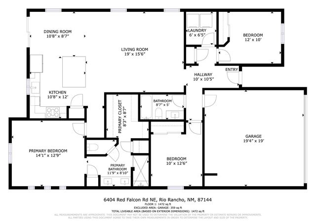6404 Red Falcon Drive NE, Rio Rancho, NM 87144