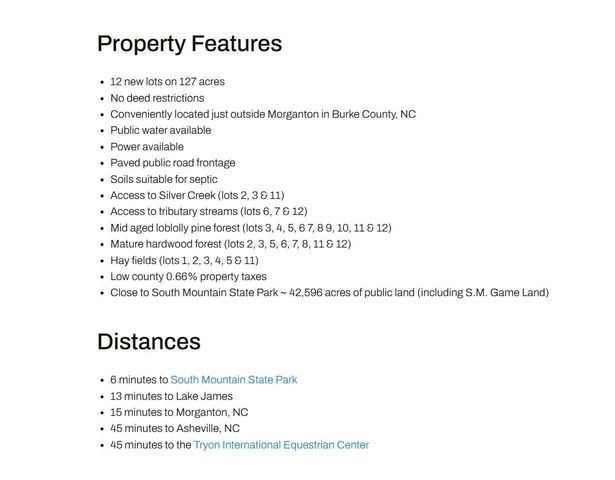 7 Morrison Road, Morganton, NC 28655