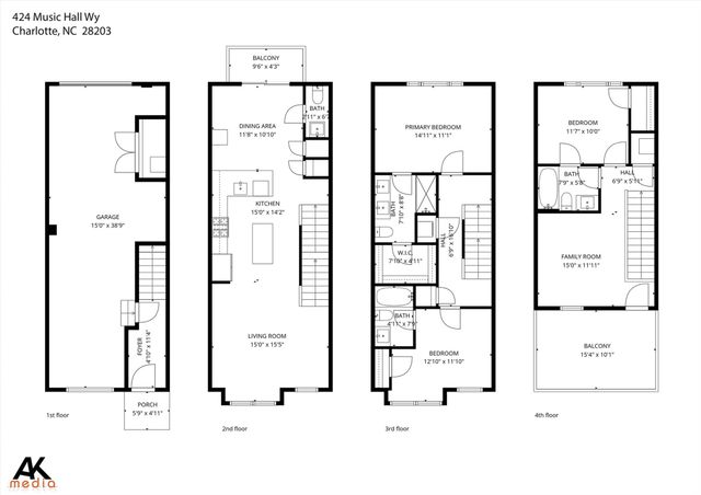 424 Music Hall Way, Charlotte, NC 28203