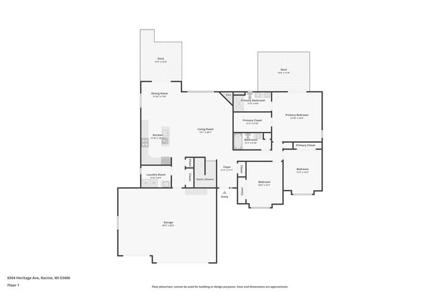 6504 Heritage AVENUE, Mount Pleasant, WI 53406
