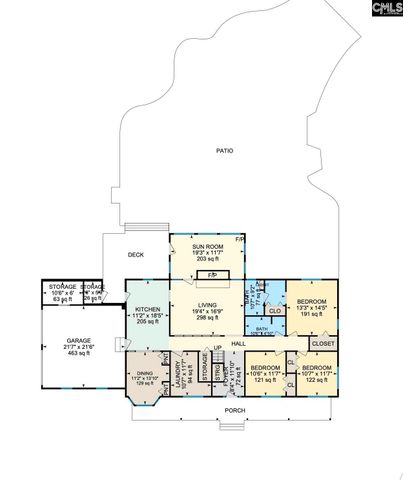 1221 Martin Smith Road, Gilbert, SC 29054