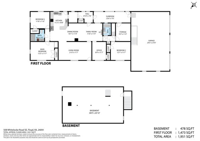 508 Whitelocke RD, Floyd, VA 24091