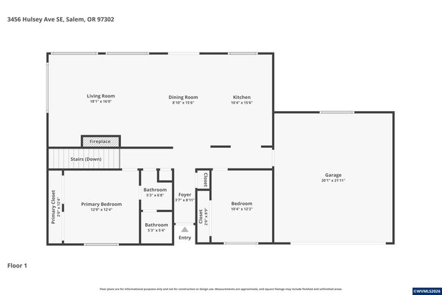 3456 Hulsey Av SE, Salem, OR 97302