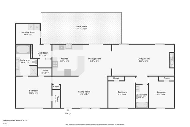 5835 Broyles Road, Avon, IN 46123