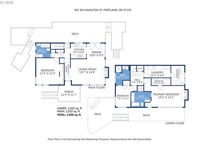 307 Sw HAMILTON St, Portland, OR 97239