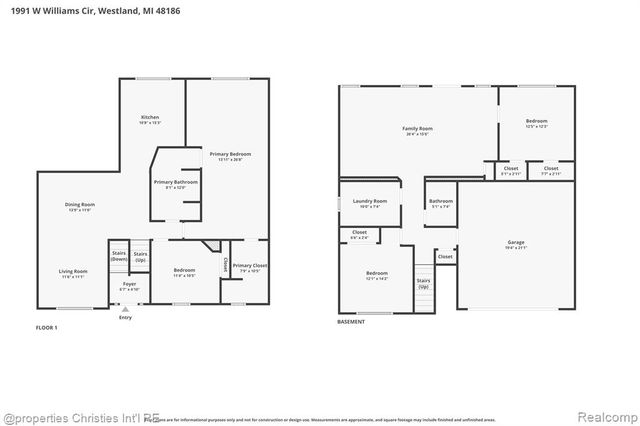 1991 W Williams Circle, Westland, MI 48186