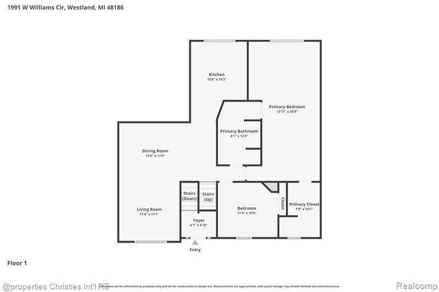 1991 W Williams Circle, Westland, MI 48186