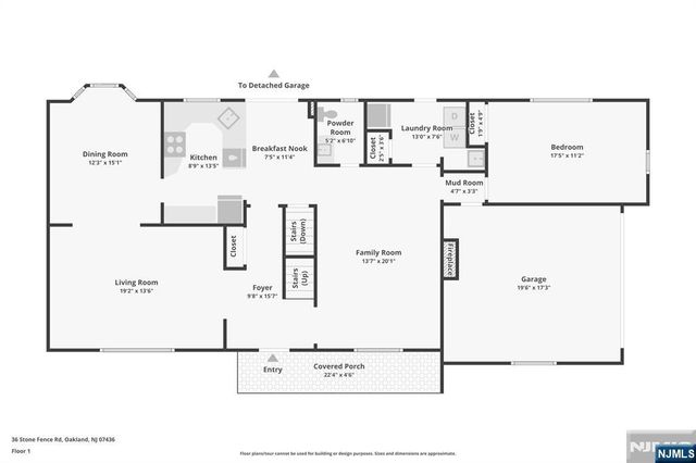 36 Stonefence Road, Oakland, NJ 07436