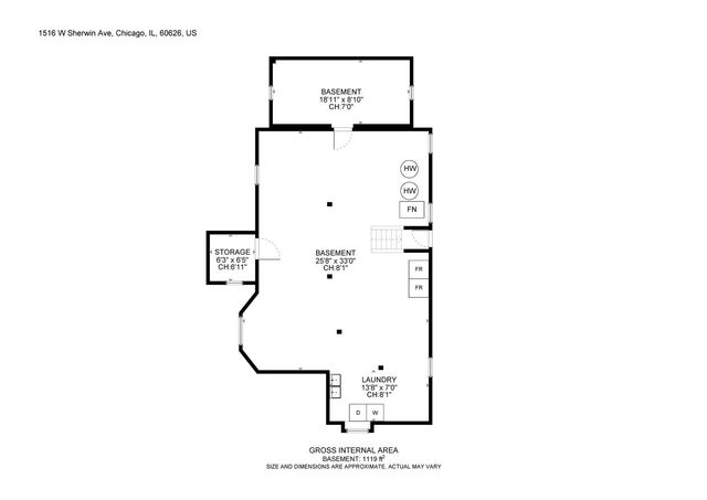 1516 W Sherwin Avenue, Chicago, IL 60626