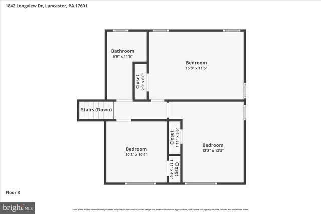 1842 LONGVIEW DR, Lancaster, PA 17601