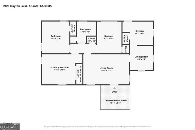 2123 Blayton Lane SE, Atlanta, GA 30315