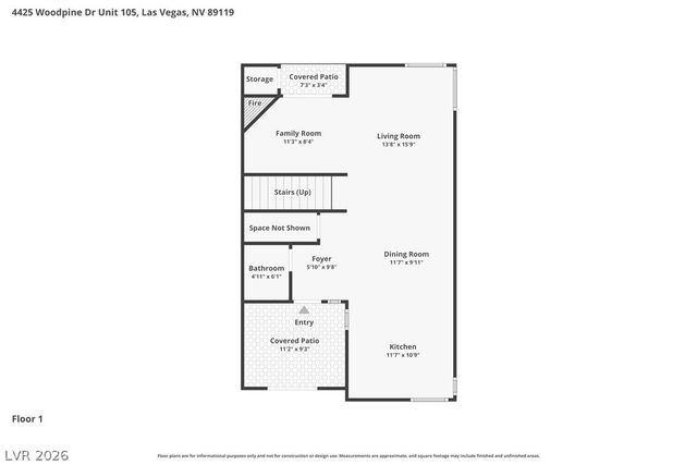 4425 Woodpine Drive 105, Las Vegas, NV 89119