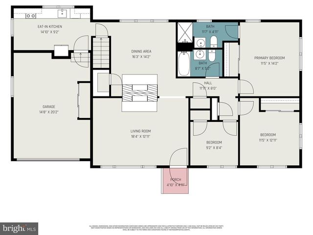 3870 DAWN MAR ST, Harrisburg, PA 17111