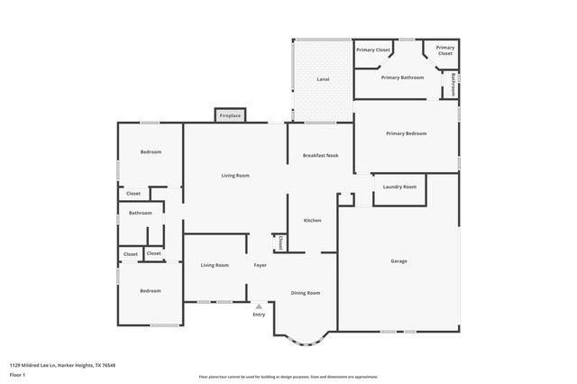 1129 Mildred Lee LN, Harker Heights, TX 76548