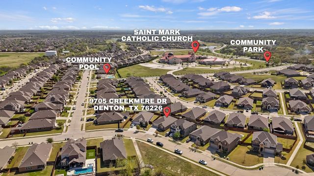 9705 Creekmere Drive, Denton, TX 76226
