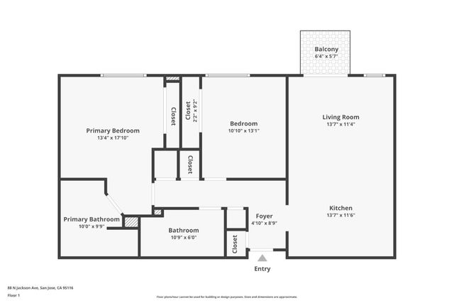 88 N Jackson Avenue 307, San Jose, CA 95116