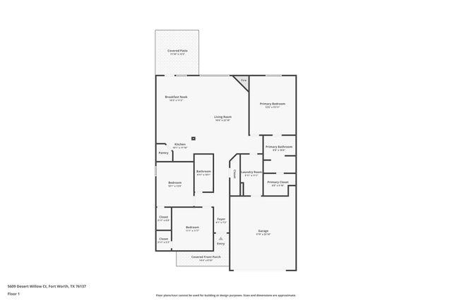 5609 Desert Willow Court, Fort Worth, TX 76137