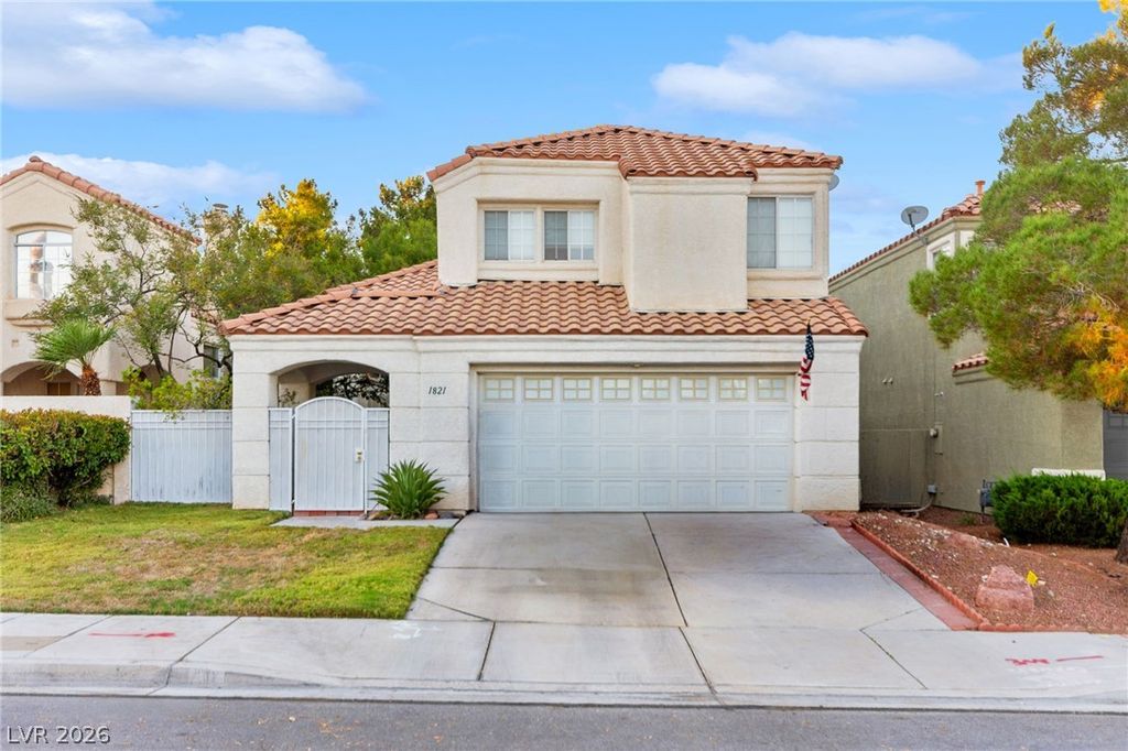 1821 Derbyshire Drive, Las Vegas, NV 89117 — exterior