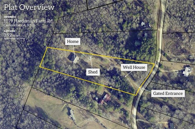 1079 Hardeman Farm Road, Carnesville, GA 30521