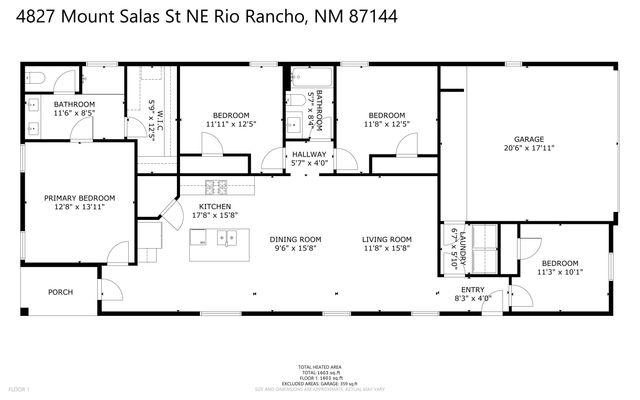 4827 Mount Salas Street NE, Rio Rancho, NM 87144