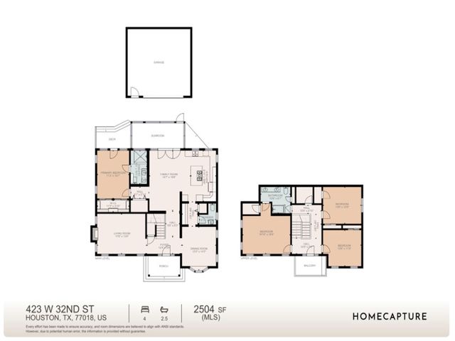 423 W 32nd Street, Houston, TX 77018