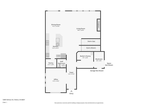 12987 Gilmour Drive, Fishers, IN 46037