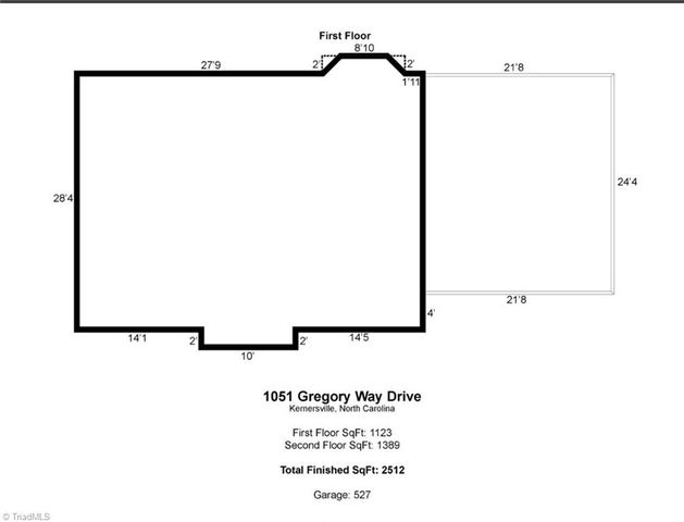 1051 Gregory Way Drive, Kernersville, NC 27284