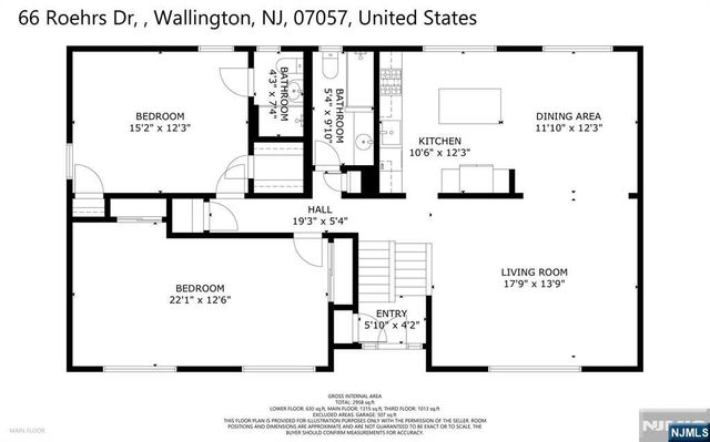 66 Roehrs Drive, Wallington, NJ 07057