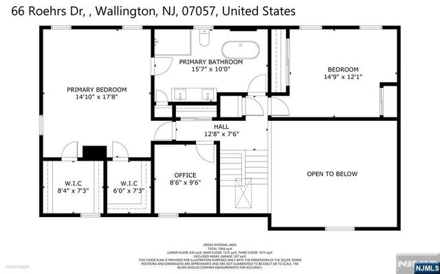 66 Roehrs Drive, Wallington, NJ 07057