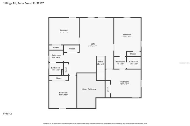 1 RIDGE ROAD, Palm Coast, FL 32137