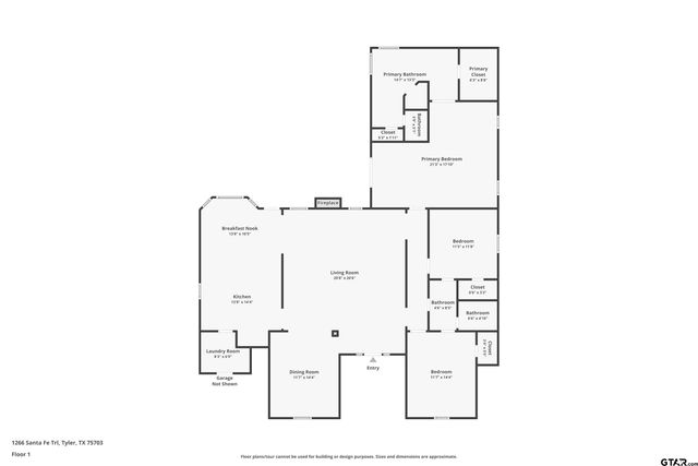 1266 Santa Fe Trl, Tyler, TX 75703