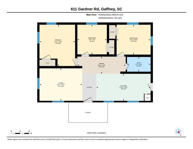 611 Gardner Street, Gaffney, SC 29341