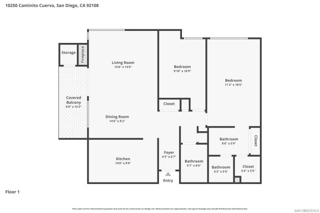 10250 Caminito Cuervo 45, San Diego, CA 92108