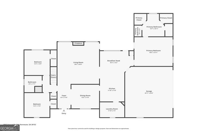 3865 Howard Drive NW, Kennesaw, GA 30152