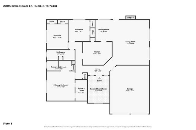 20015 Bishops Gate Lane, Humble, TX 77338