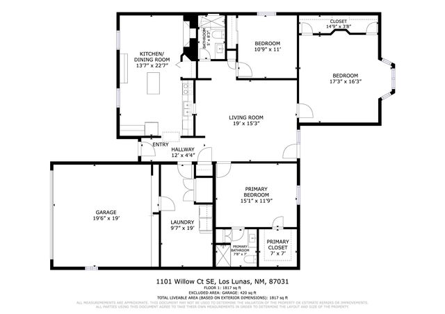 1101 Willow Court SE, Los Lunas, NM 87031