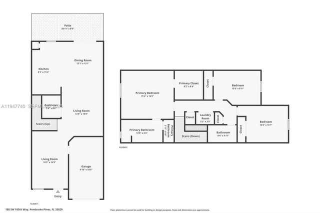 180 SW 185th Way, Pembroke Pines, FL 33029