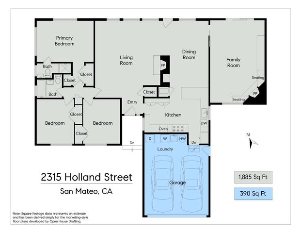 2315 Holland Street, San Mateo, CA 94403