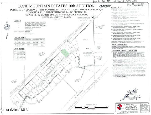 L18B8 N Eclipse Road, Rathdrum, ID 83858