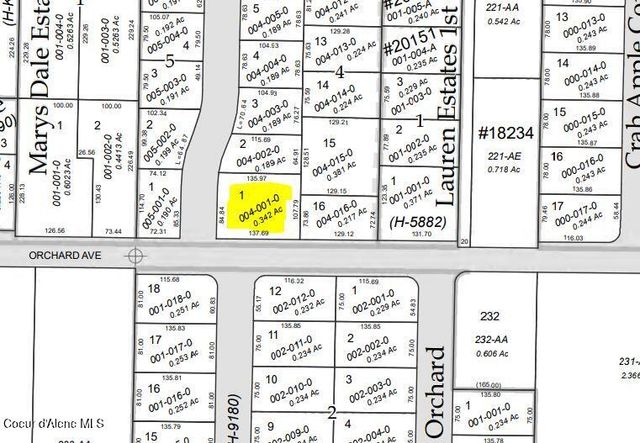1147 W ORCHARD AVE, Hayden, ID 83835