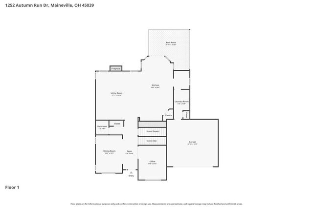 1252 Autumn Run Drive, Hamilton Twp, OH 45039
