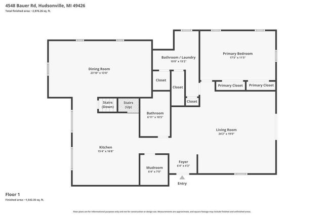 4548 Bauer Road, Hudsonville, MI 49426