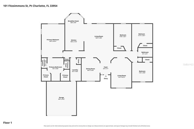 101 FITZSIMONS STREET, Port Charlotte, FL 33954