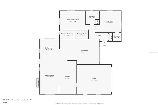 8951 SW 202ND AVENUE ROAD, Dunnellon, FL 34431