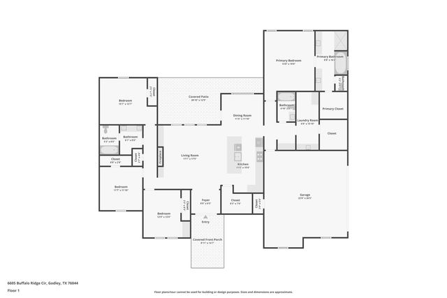 6605 Buffalo Ridge Circle, Godley, TX 76044