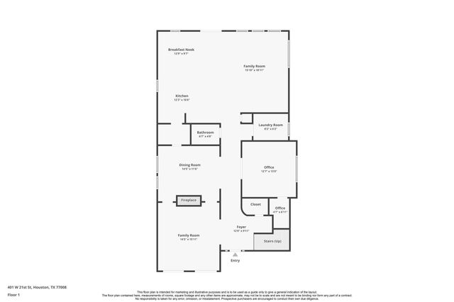 401 W 21 St Street, Houston, TX 77008