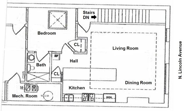 3114 N Lincoln Avenue 2, Chicago, IL 60657