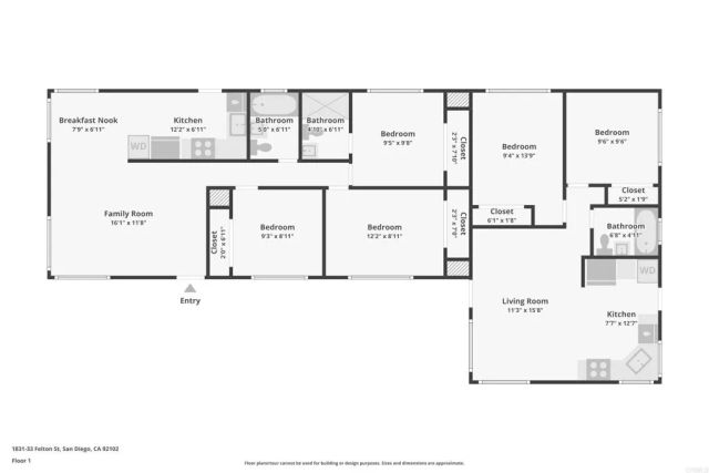 1831-33 Felton Street, San Diego, CA 92102